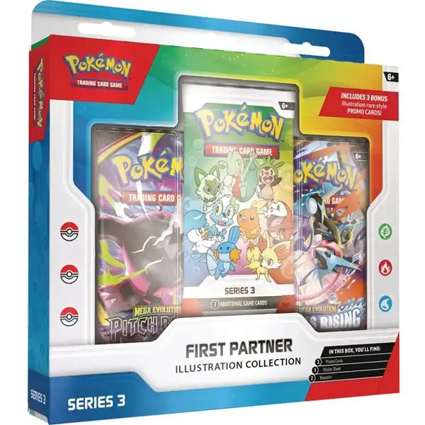 POKÉMON: FIRST PARTNER ILLUSTRATION COLLECTION - SERIES 3