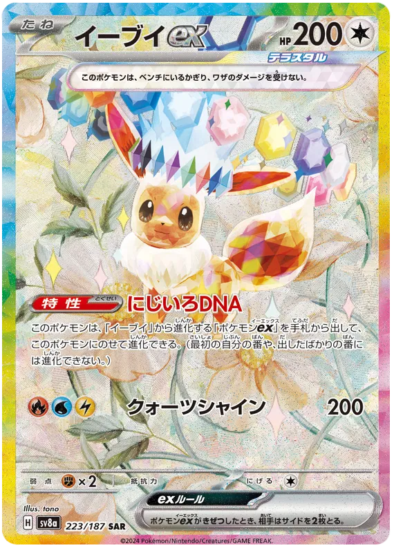 Japansk - sv8a Terastal Festival EX "High Class" Booster Box