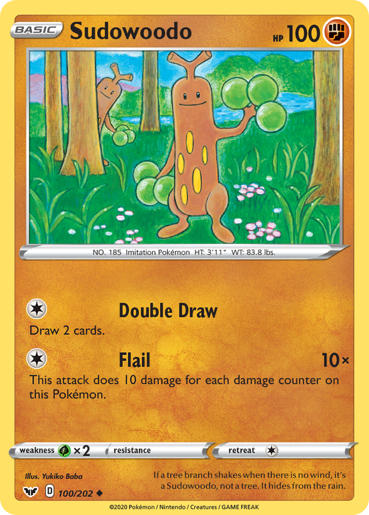 100/202 Sudowoodo