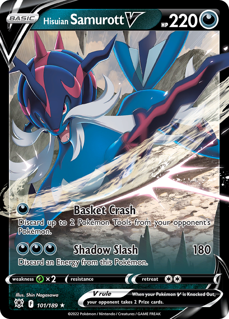 101/189 Hisuian Samurott V