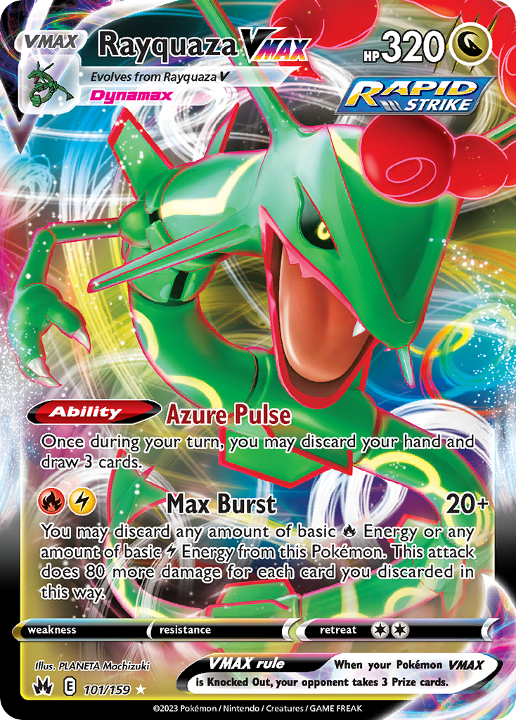 101/159 Rayquaza VMAX