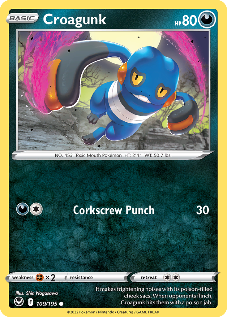 109/195 Croagunk