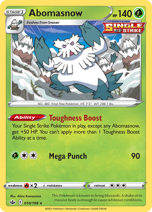 010/198 Abomasnow