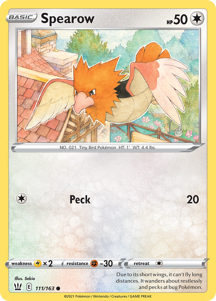 111/163 Spearow