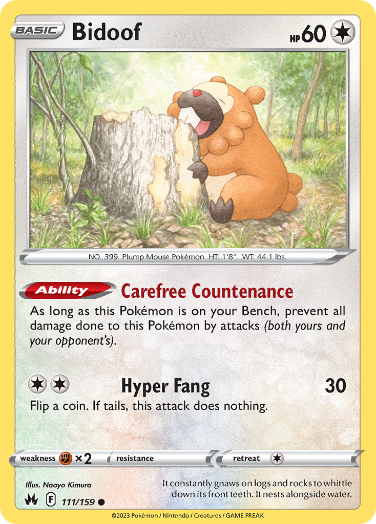 111/159 Bidoof