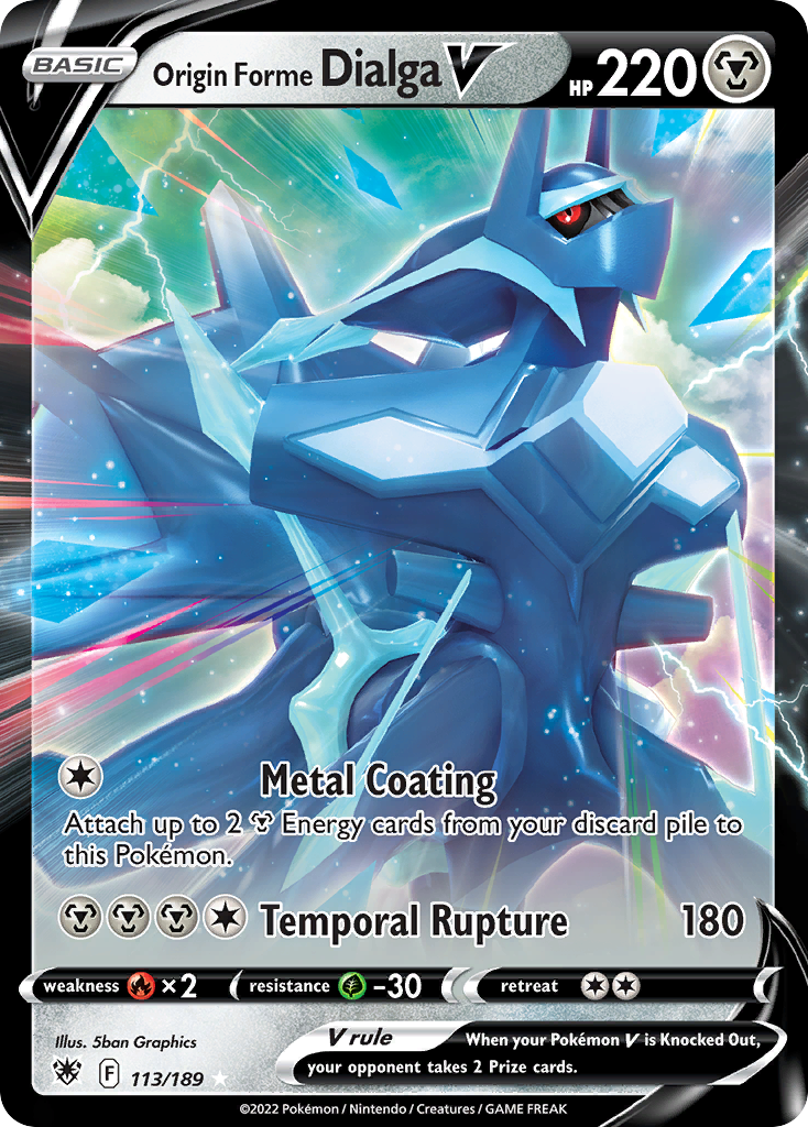 113/189 Origin Forme Dialga V