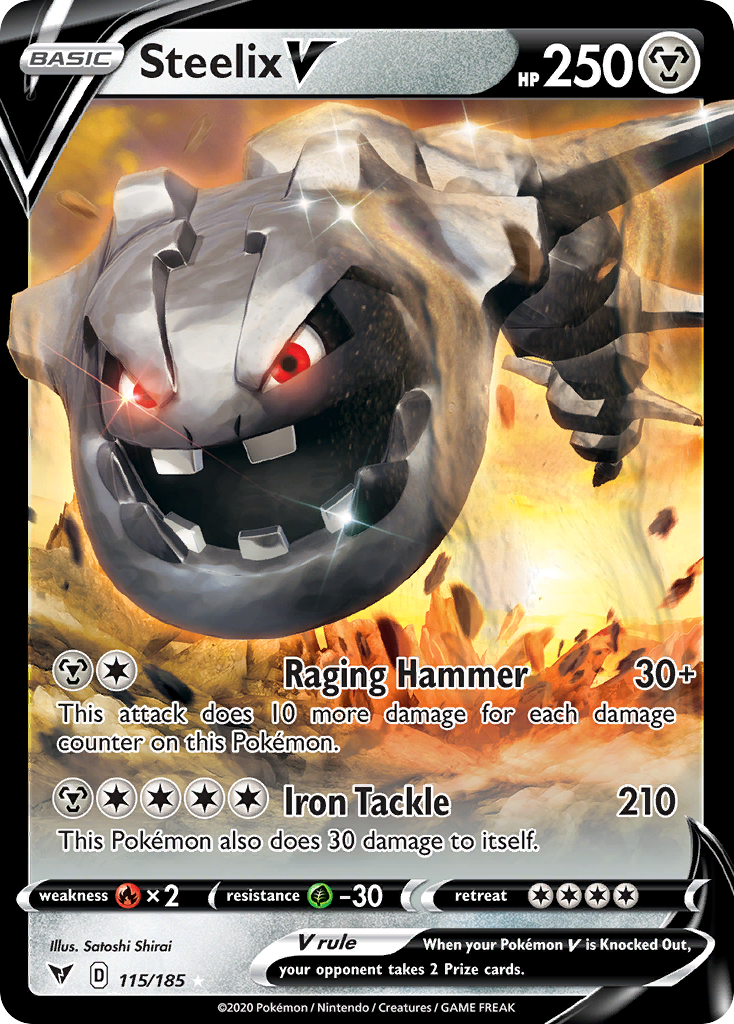 115/185 Steelix V