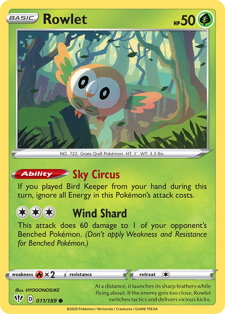 011/189 Rowlet