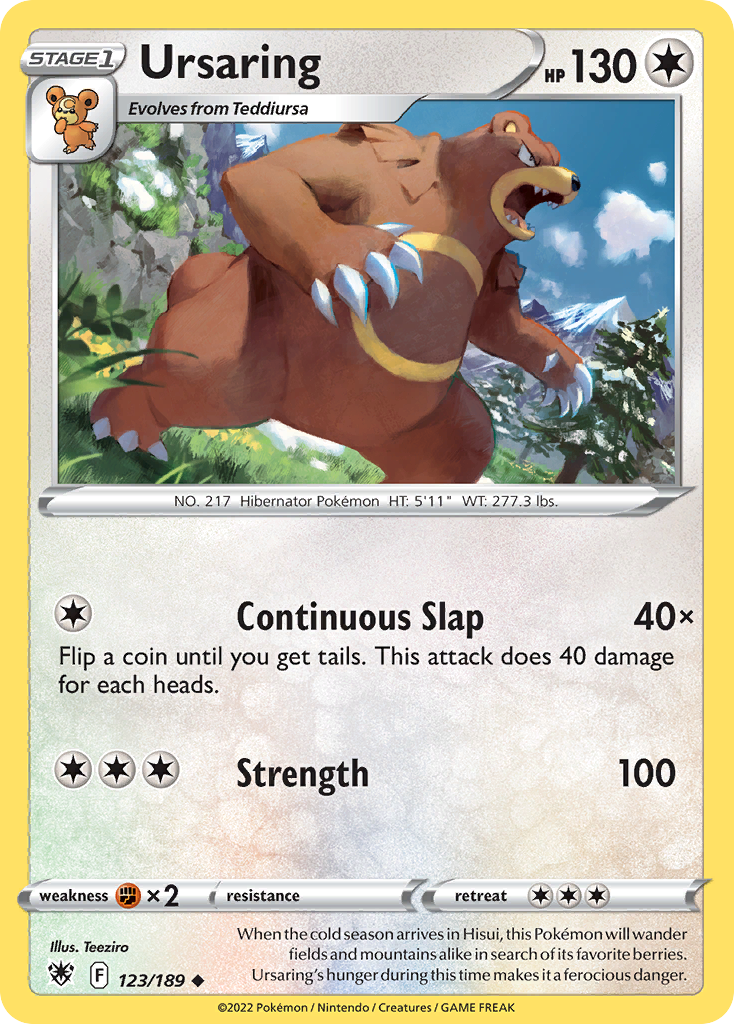123/189 Ursaring
