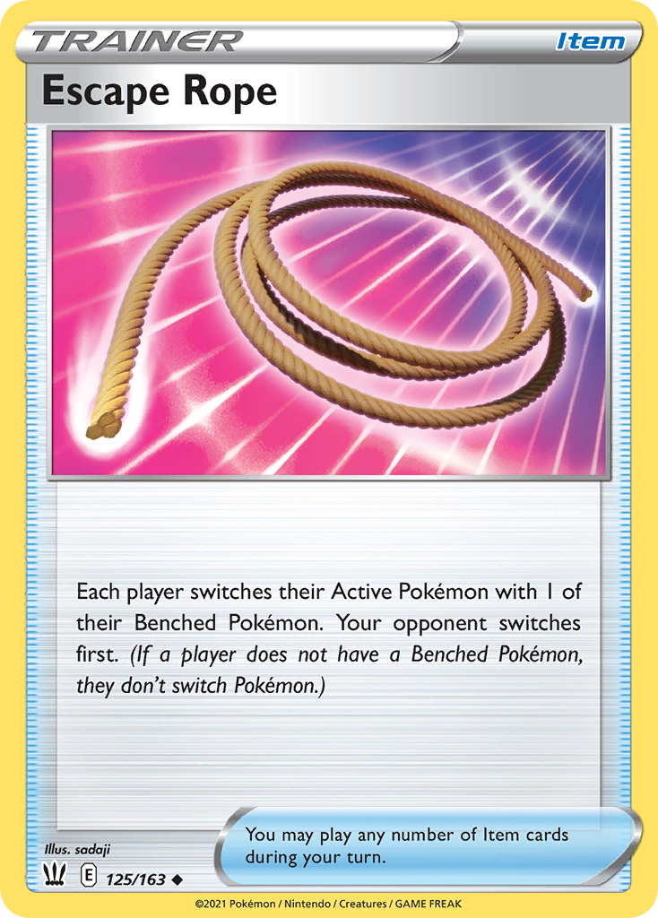 125/163 Escape Rope