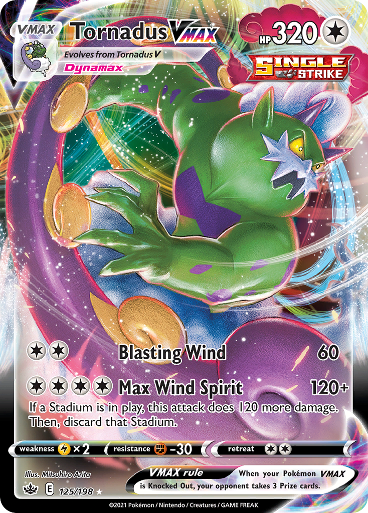 125/198 Tornadus VMAX