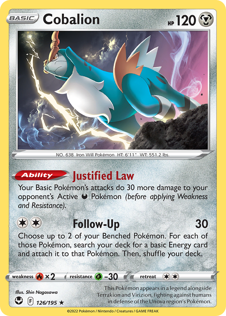 126/195 Cobalion