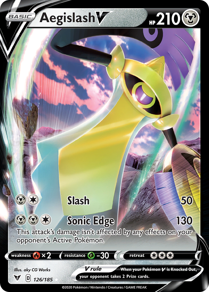 126/185 Aegislash V