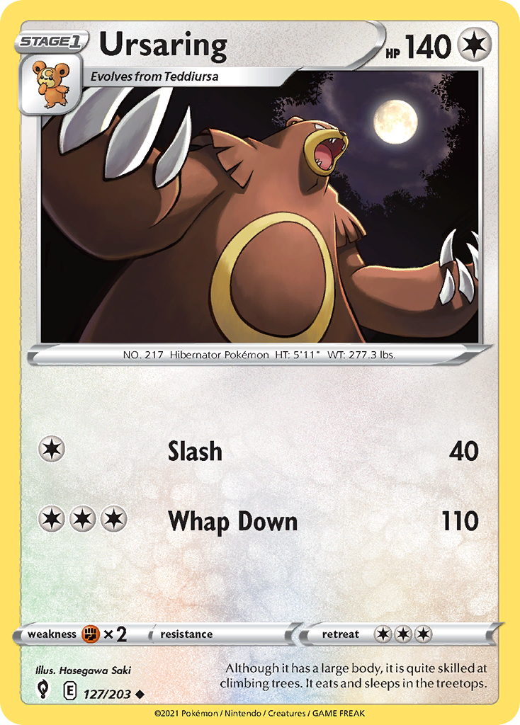 127/203 Ursaring