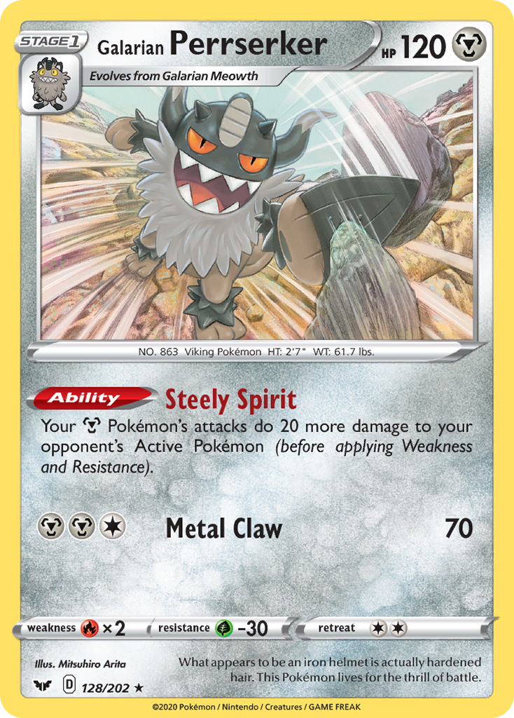 128/202 Galarian Perrserker