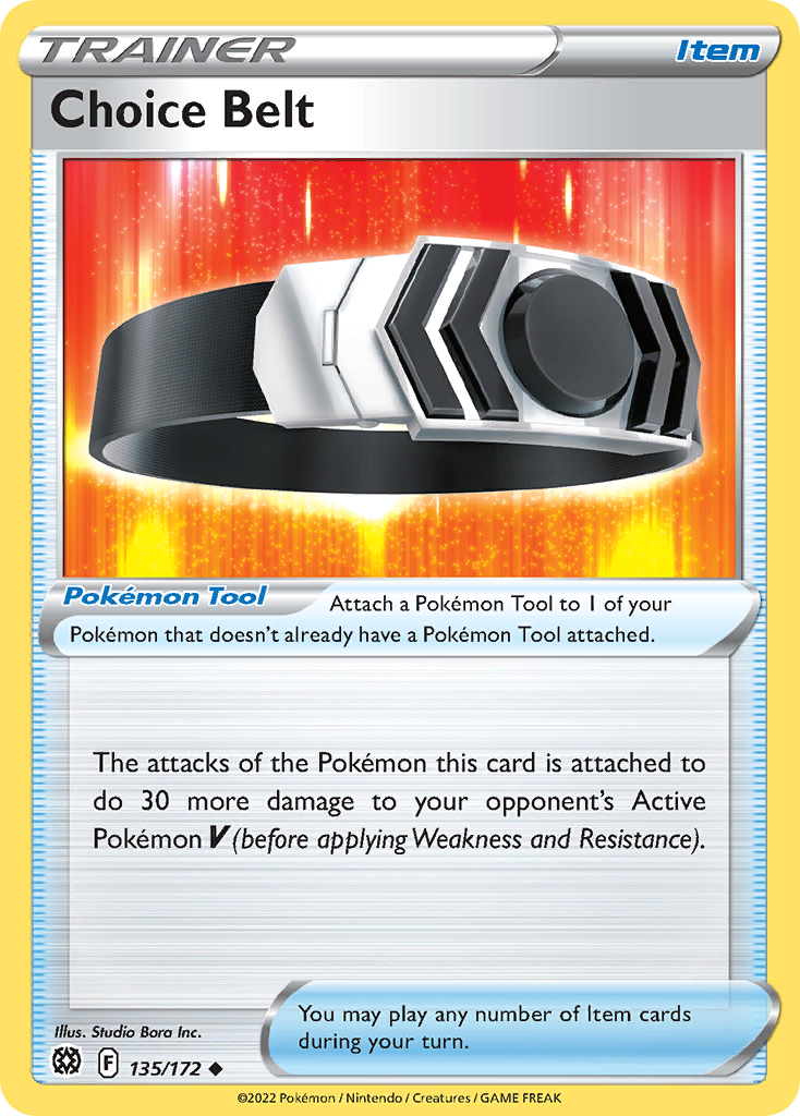 135/172 Choice Belt