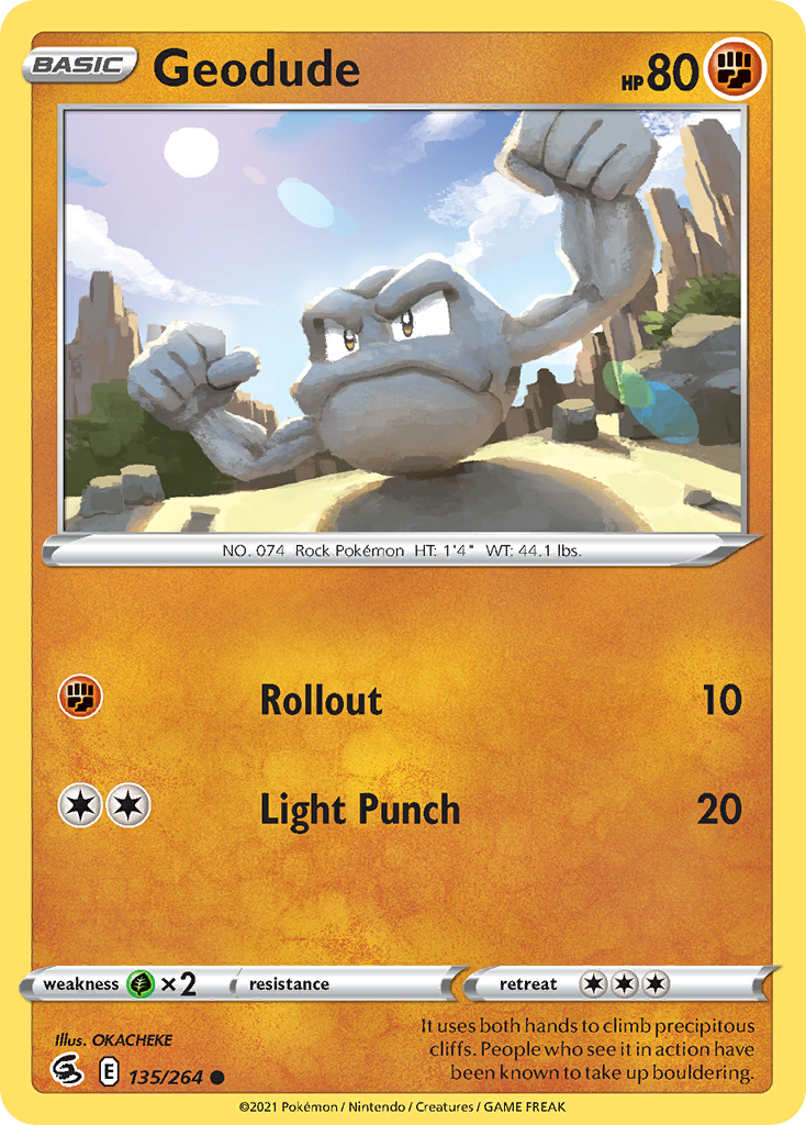 135/264 Geodude