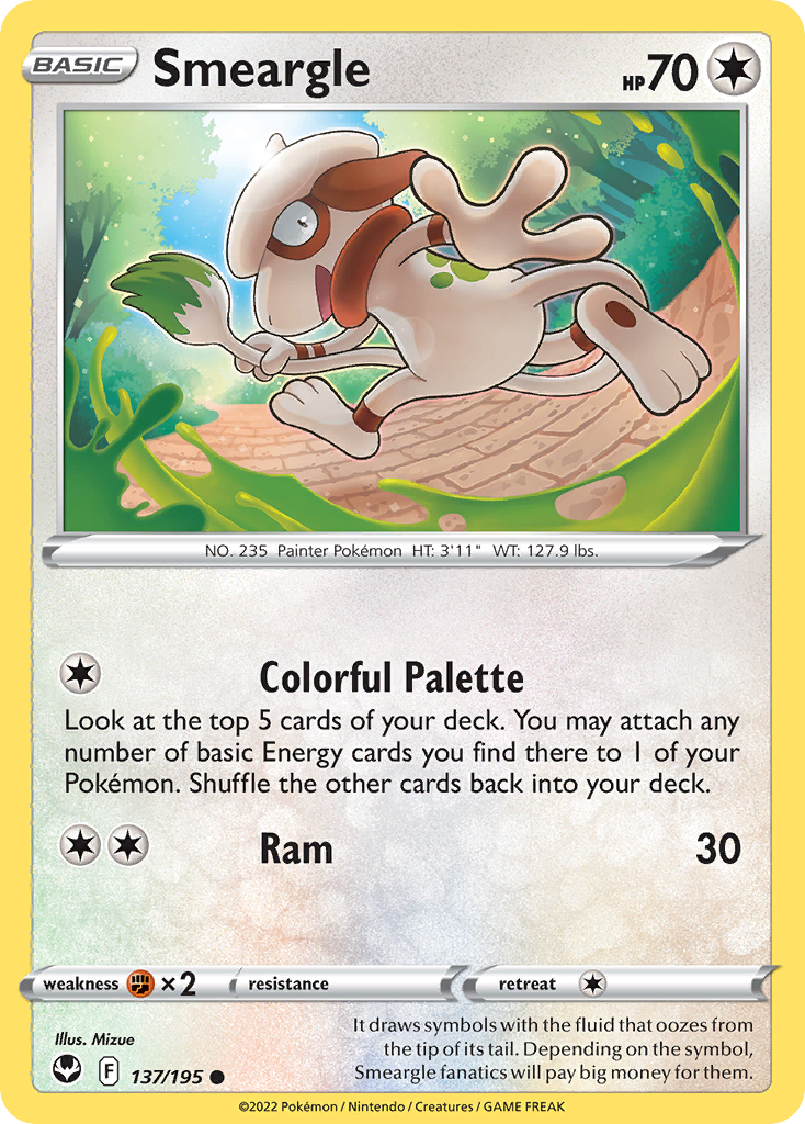 137/195 Smeargle