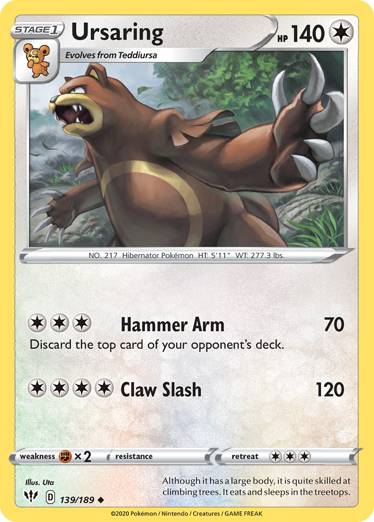 139/189 Ursaring