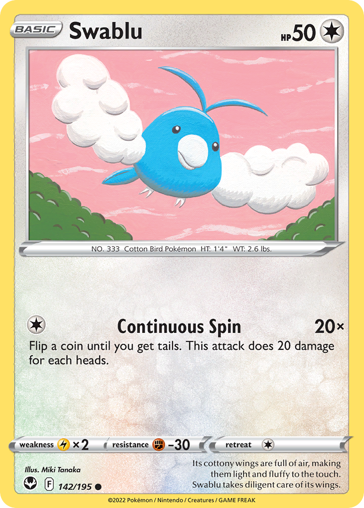 142/195 Swablu