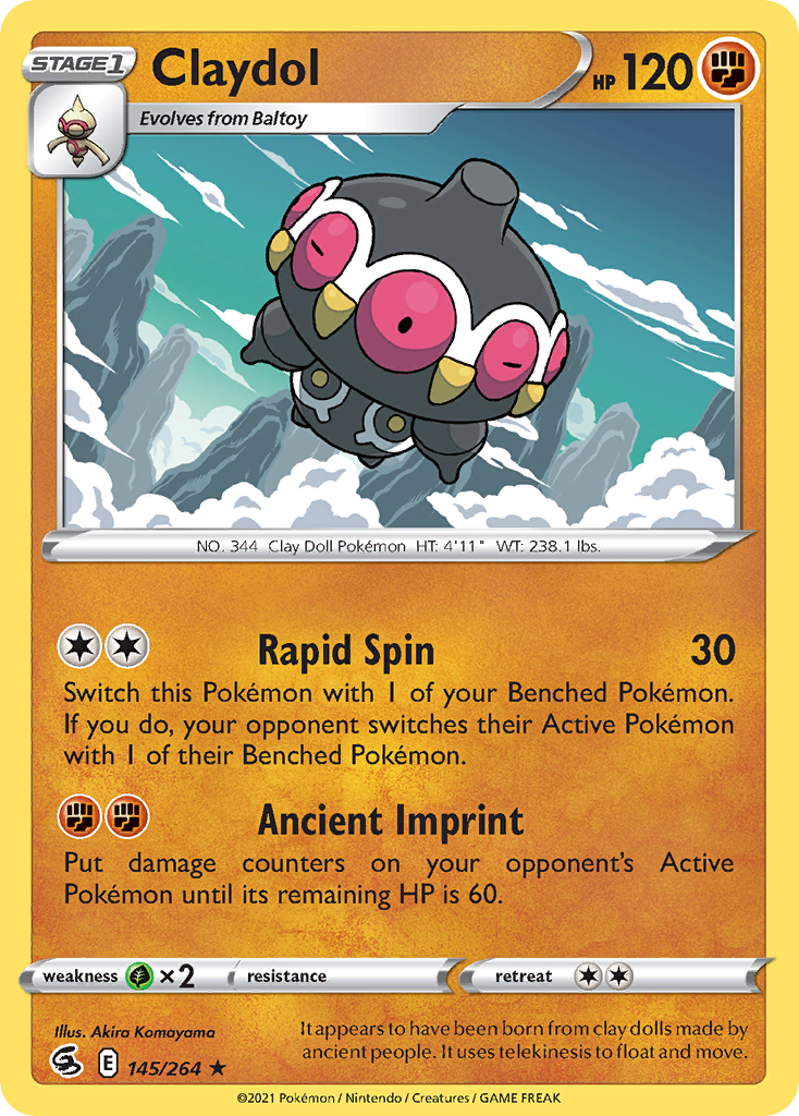 145/264 Claydol