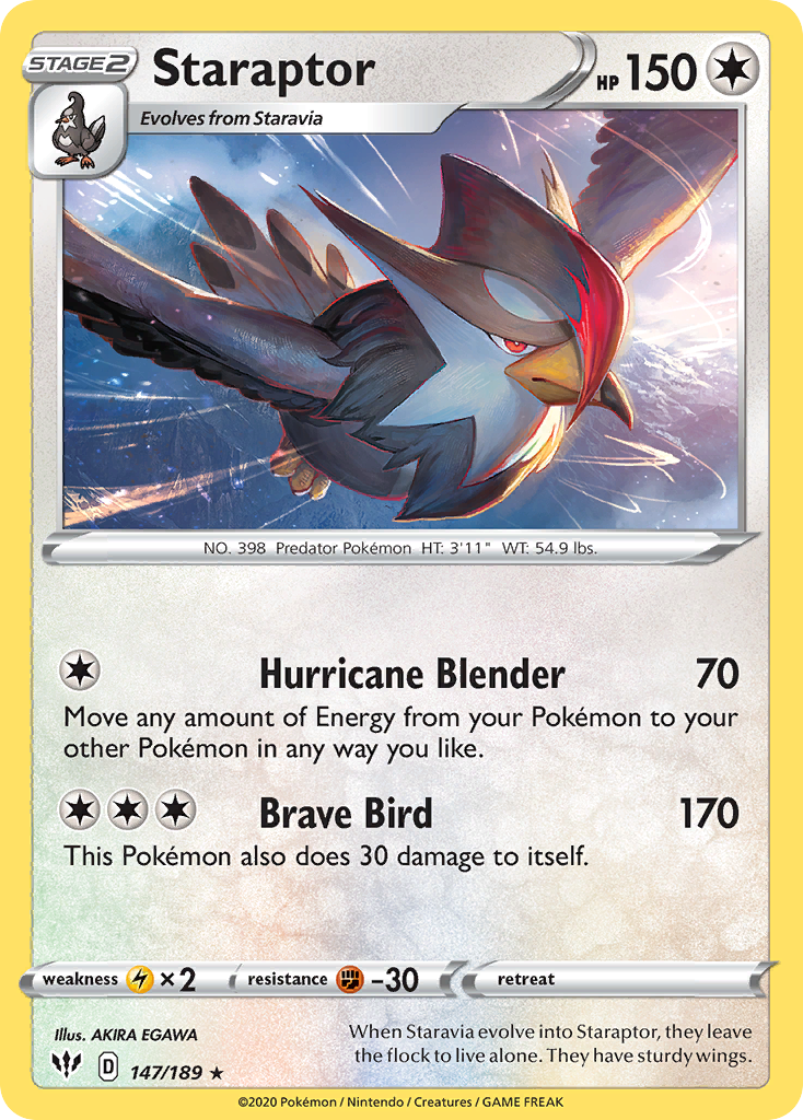 147/189 Staraptor