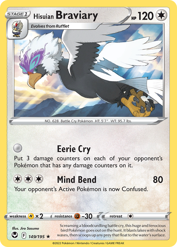 149/195 Hisuian Braviary