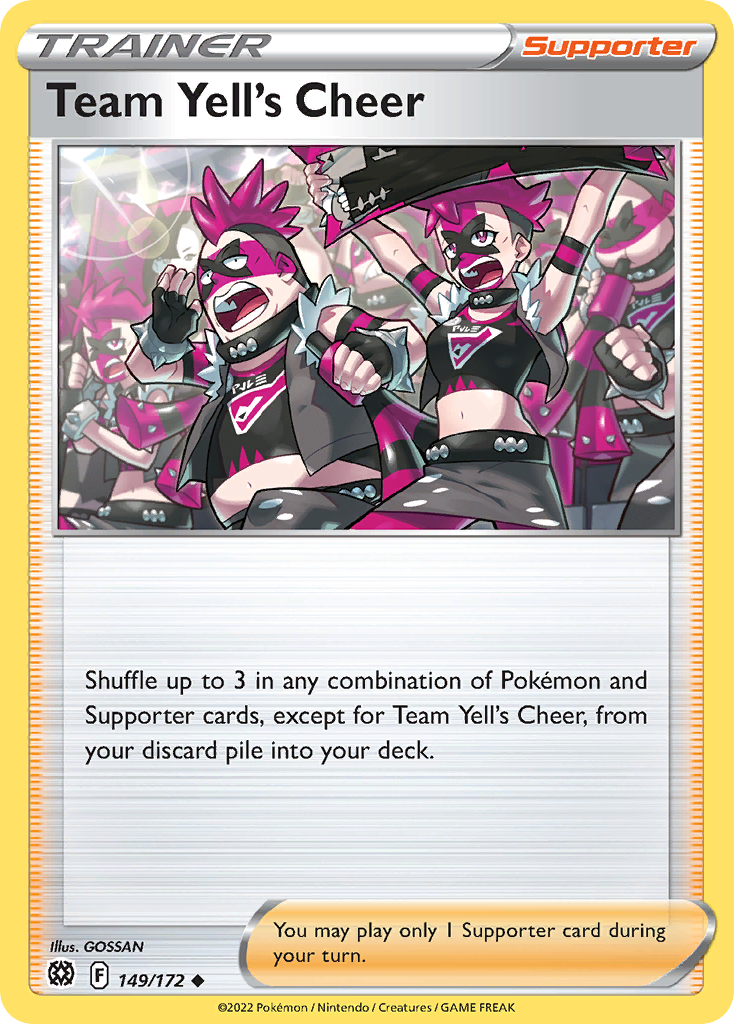 149/172 Team Yell's Cheer