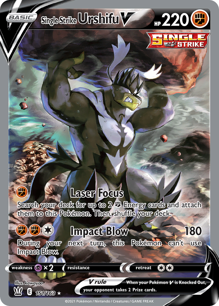 151/163 Single Strike Urshifu V