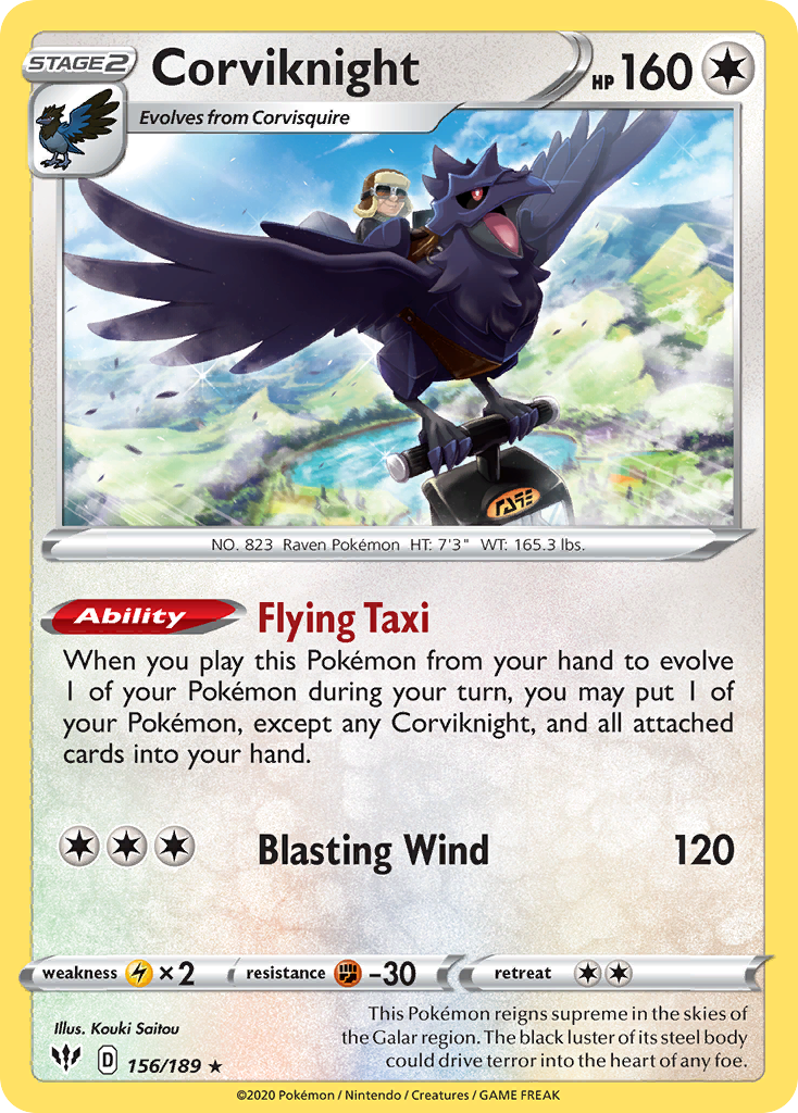 156/189 Corviknight