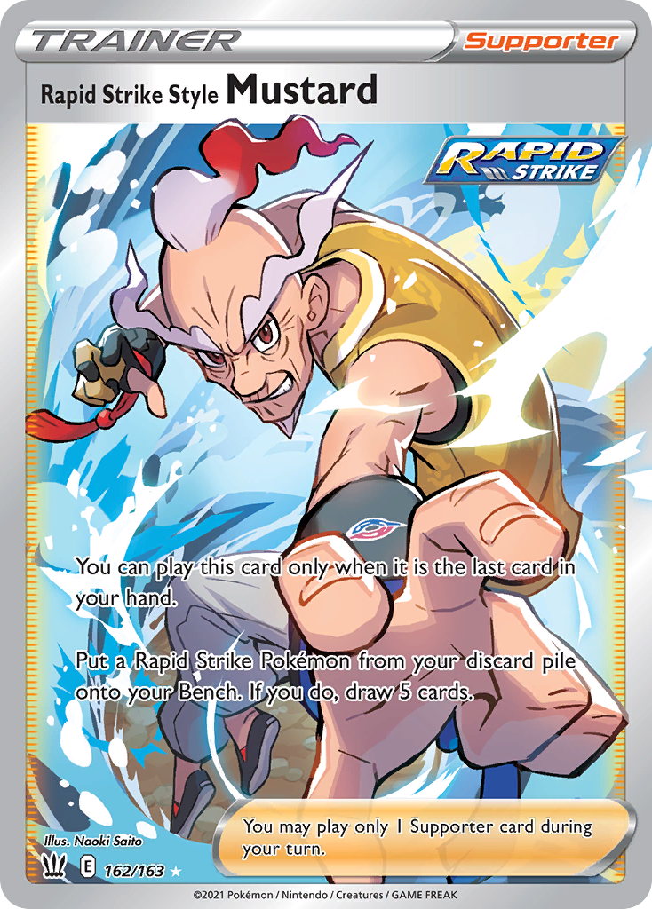 162/163 Rapid Strike Style Mustard