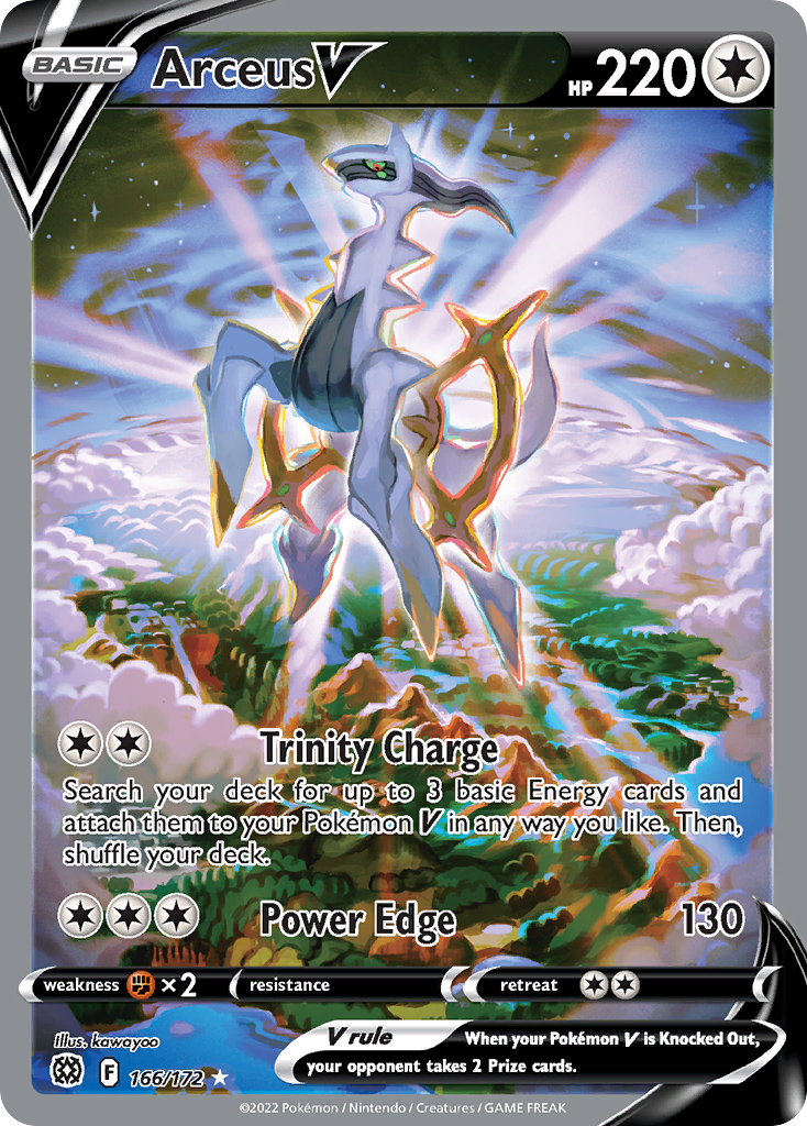 166/172 Arceus V