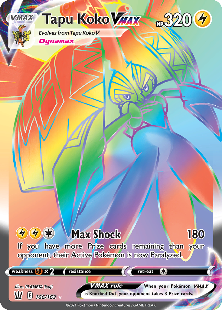166/163 Tapu Koko VMAX