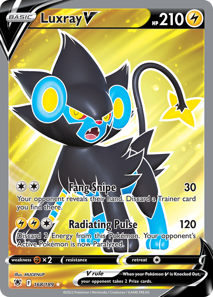 168/189 Luxray V