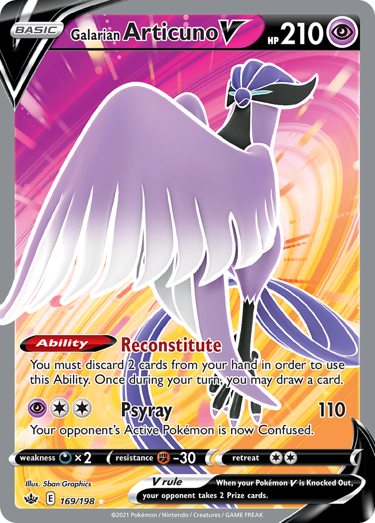 169/198 Galarian Articuno V