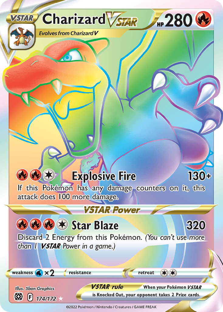 174/172 Charizard VSTAR