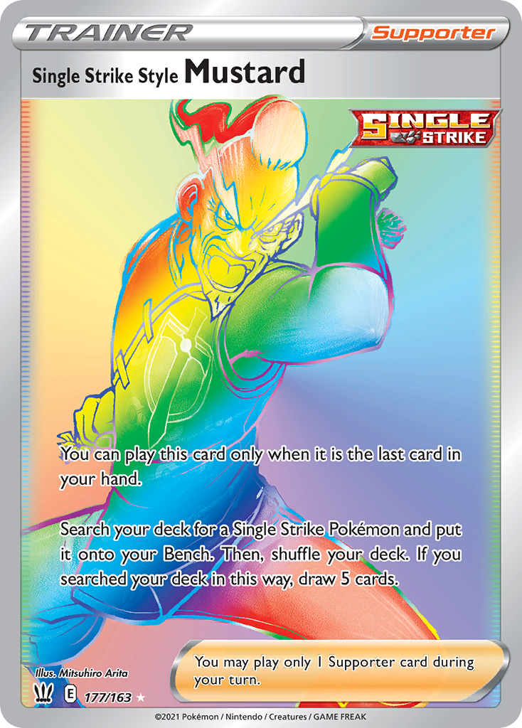 177/163 Single Strike Style Mustard