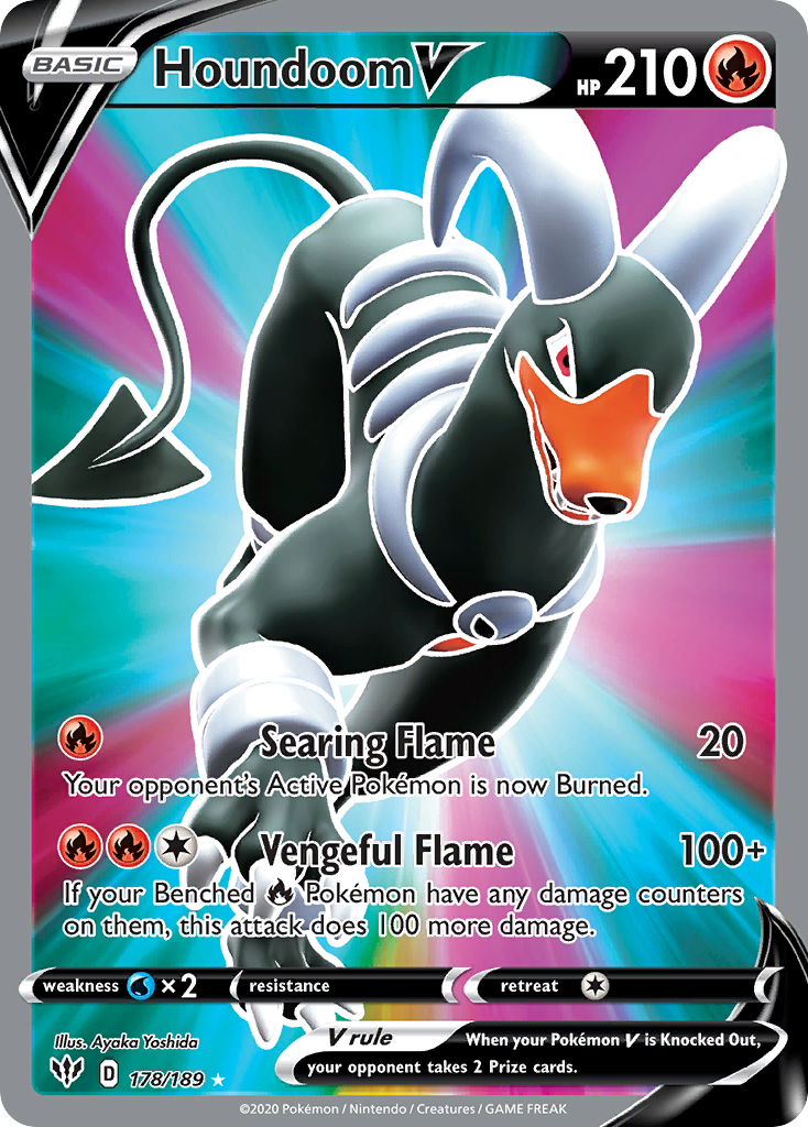 178/189 Houndoom V