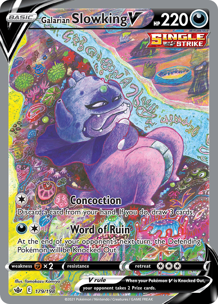 179/198 Galarian Slowking V