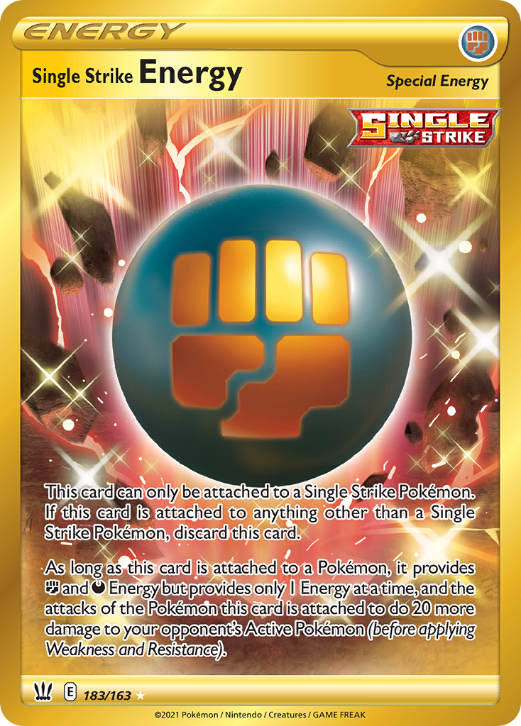 183/163 Single Strike Energy