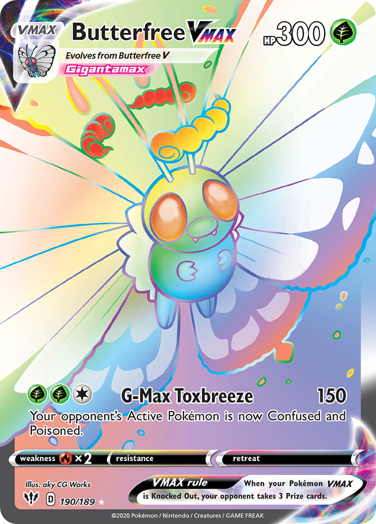 190/189 Butterfree VMAX