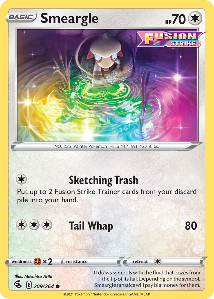 209/264 Smeargle