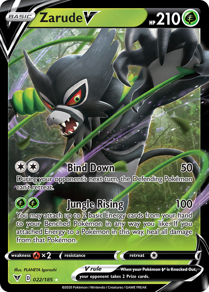 022/185 Zarude V