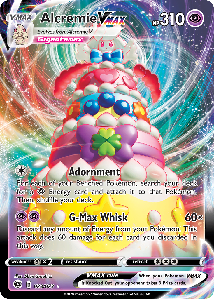 023/73 Alcremie VMAX