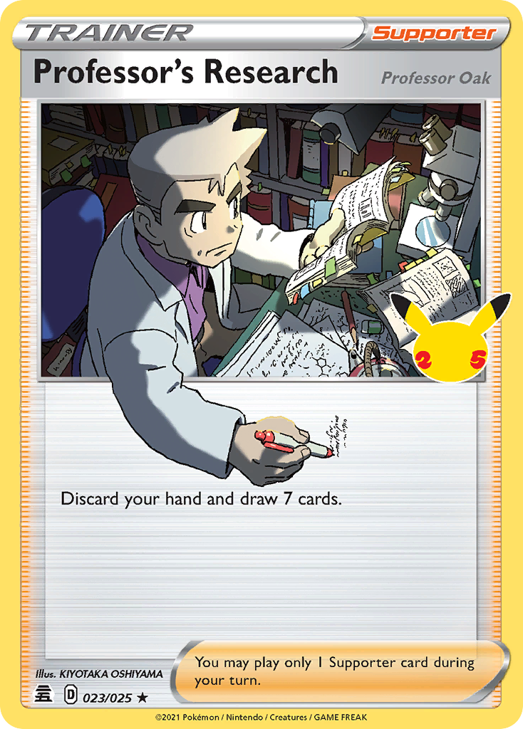 023/25 Professor's Research (Professor Oak)
