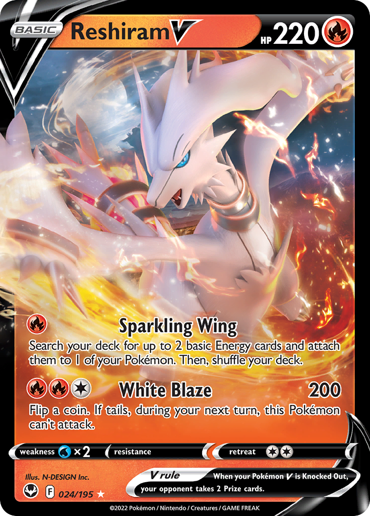 024/195 Reshiram V