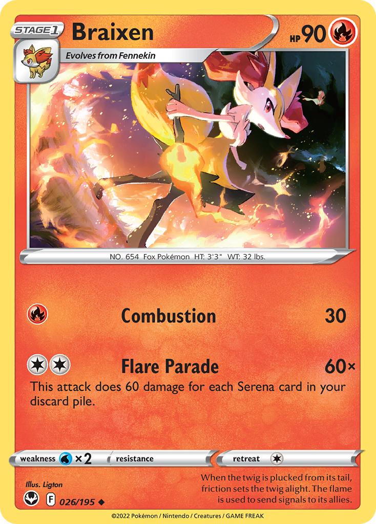 026/195 Braixen