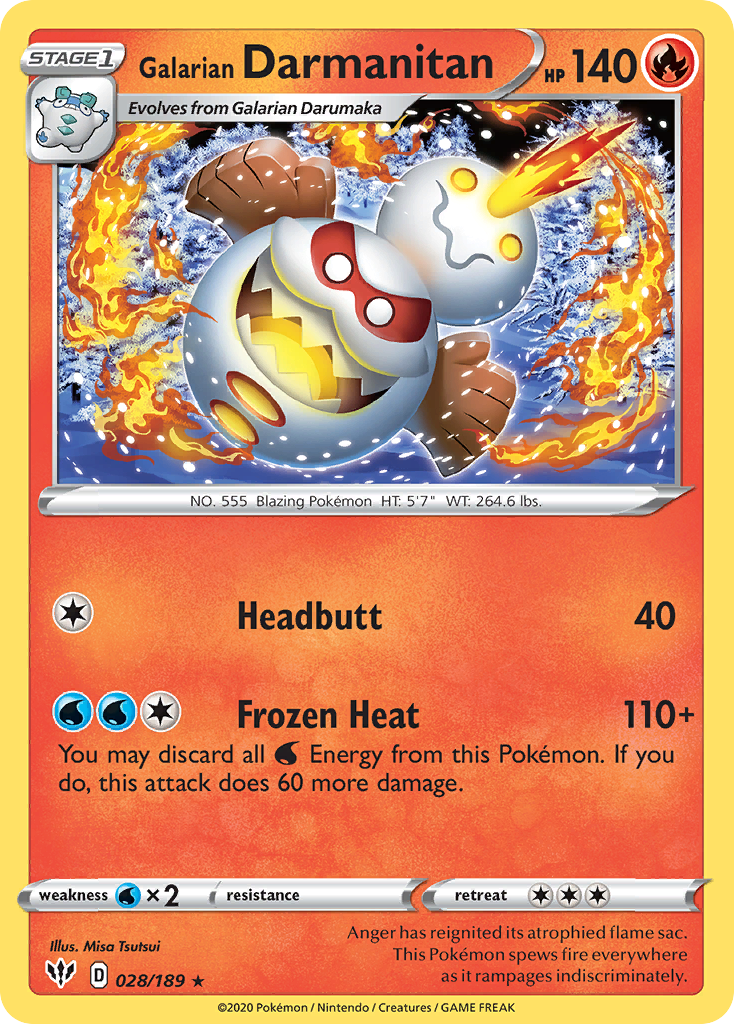 028/189 Galarian Darmanitan