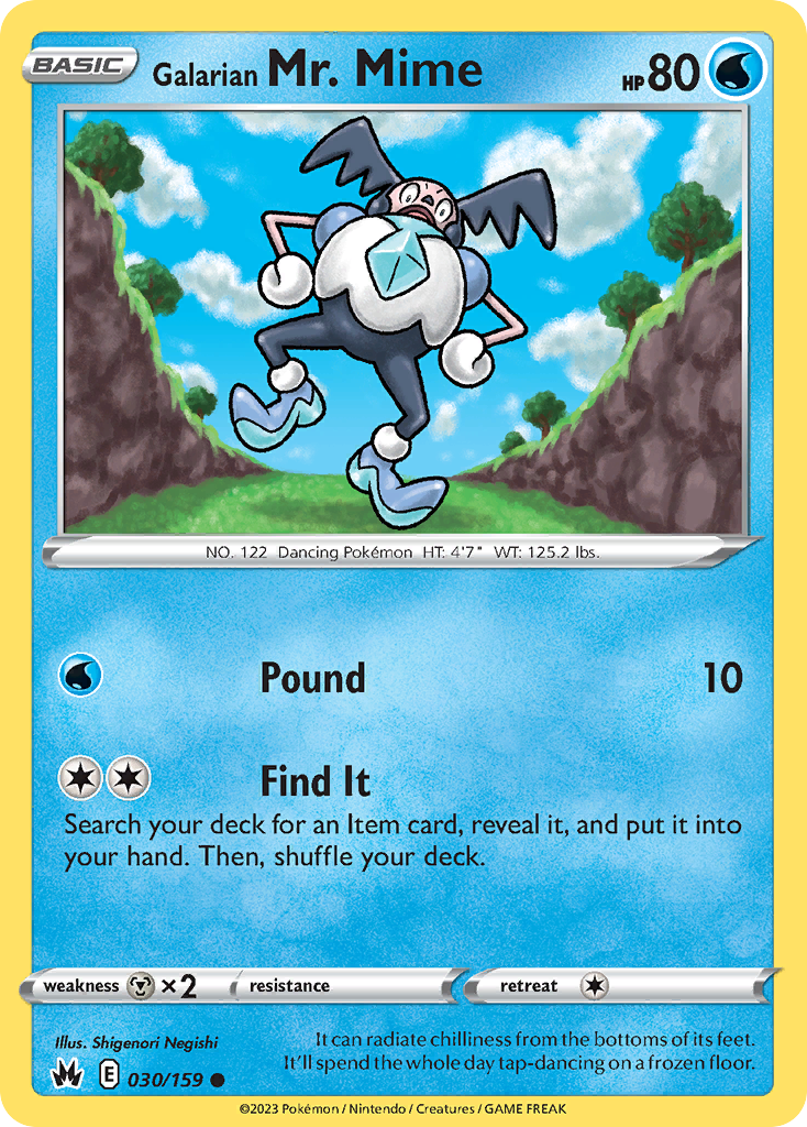 030/159 Galarian Mr. Mime