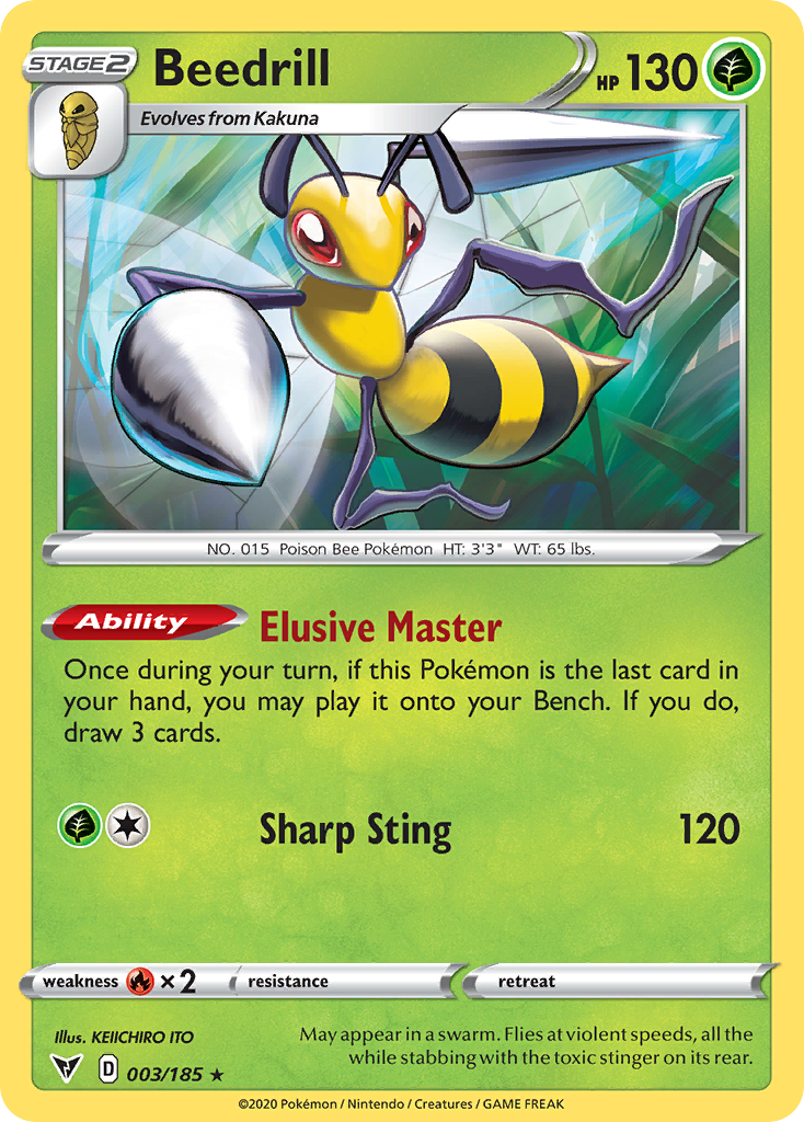 003/185 Beedrill